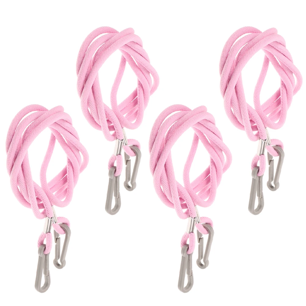 

4Pcs Portable AntiLost Glove Strap Childrens Ski Gloves Lanyard Blue CorrosionResistant Holder