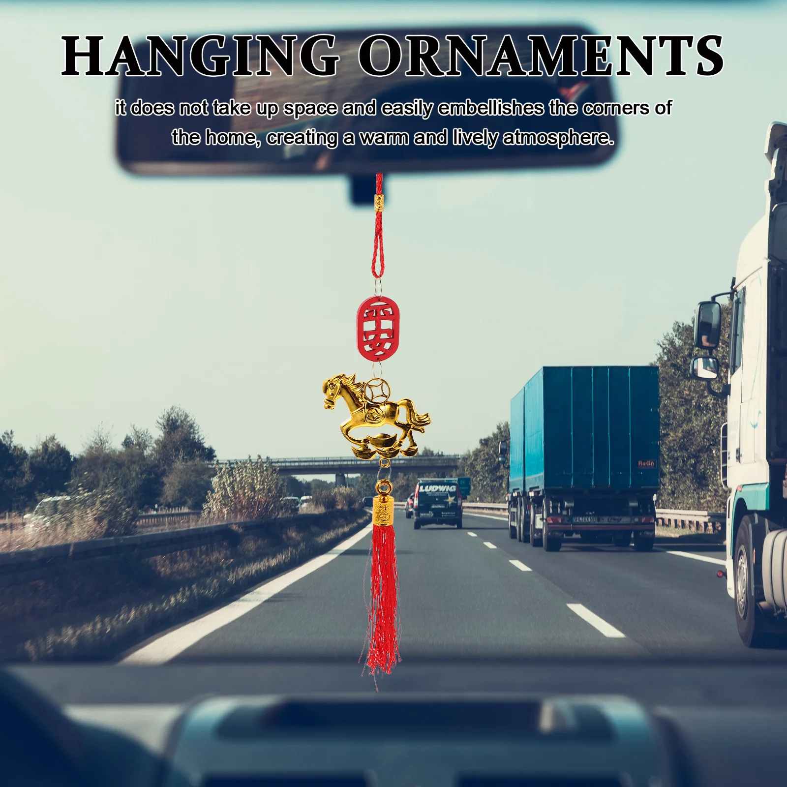 Placa colgante de caballo de madera, decoración de Año Nuevo Chino, colgante de la suerte para Festival de Primavera, árbol de pared para el hogar y la Oficina, 12 Uds.