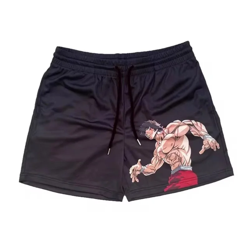 New Anime 3D Printed Comic Gym Fitness Mesh Quick Drying Sports Fashion Shorts Breathable Summer Suitable For Both Men And Women image 6