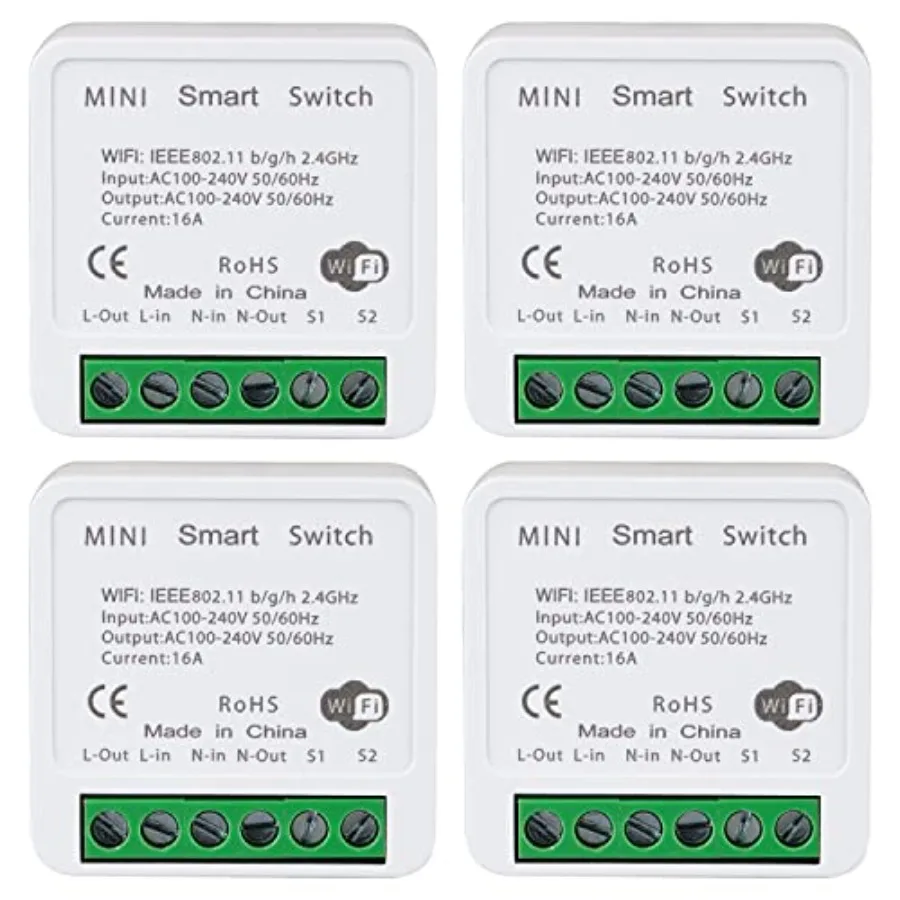Smart WiFi Light Switch with Voice Control