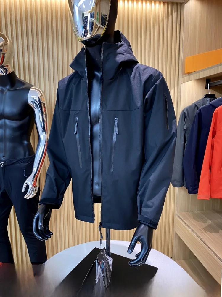 

Мужская куртка серии Alfa Climbing, новая весенняя высокофункциональная водонепроницаемая верхняя одежда, подходит для молодежи, молния Faion Long Sve