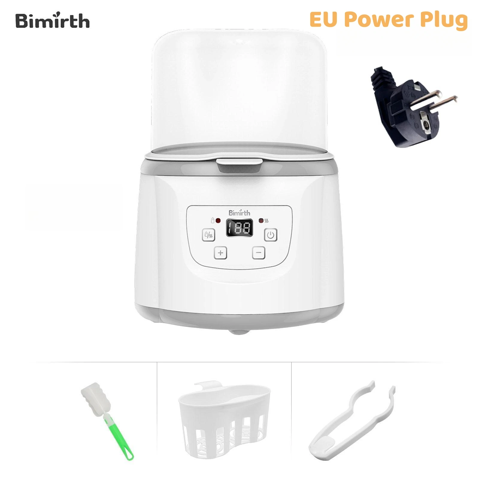 Newborn Baby Feeding Bottle Warmer & Sterilizer Temperature Control Multi-functional Baby Food Defrost Breastmilk Bottle Heater