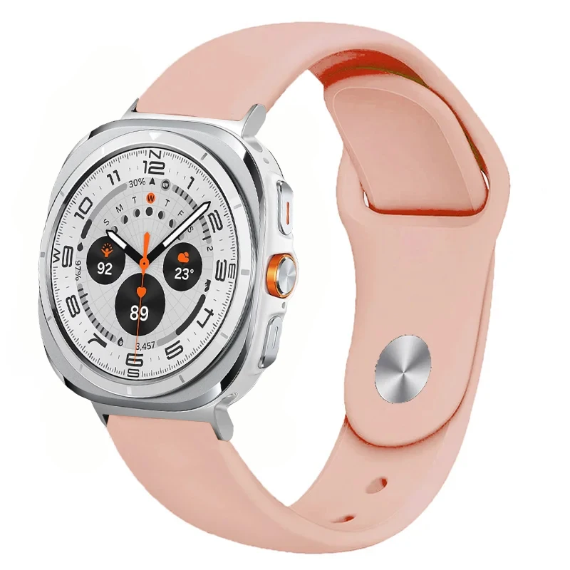 سوار سيليكون ناعم لساعة سامسونج جالاكسي ، سوار معصم قابل للاستبدال ، سوار رياضي ، إكسسوارات فائقة ، 47