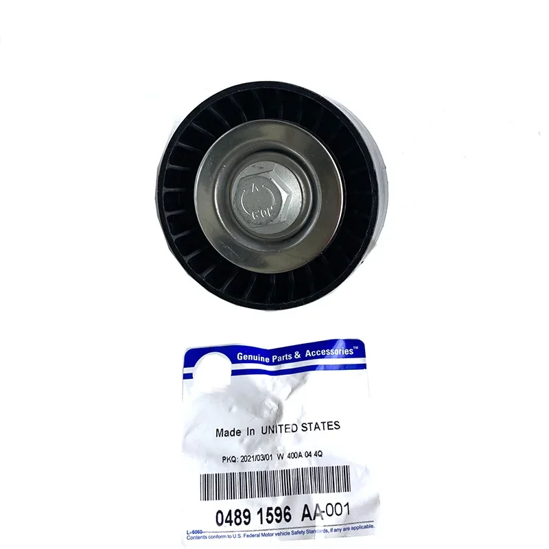 New Genuine Drive Belt Idler Pulley 04891596AB For Chrysler Compass