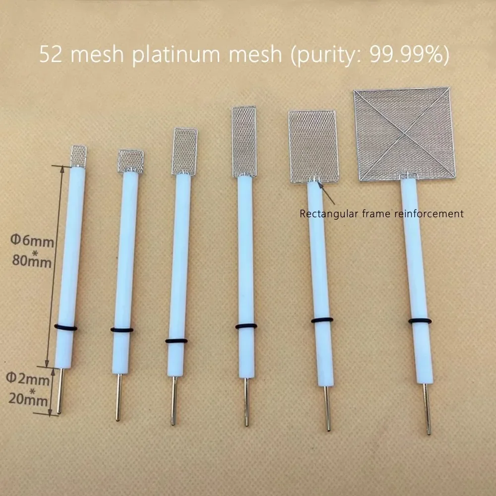 

Pt310 Photoelectrochemical Experiment Platinum Mesh Electrode Spectrum High Purity 52 Mesh Platinum Auxiliary Counter Electrode