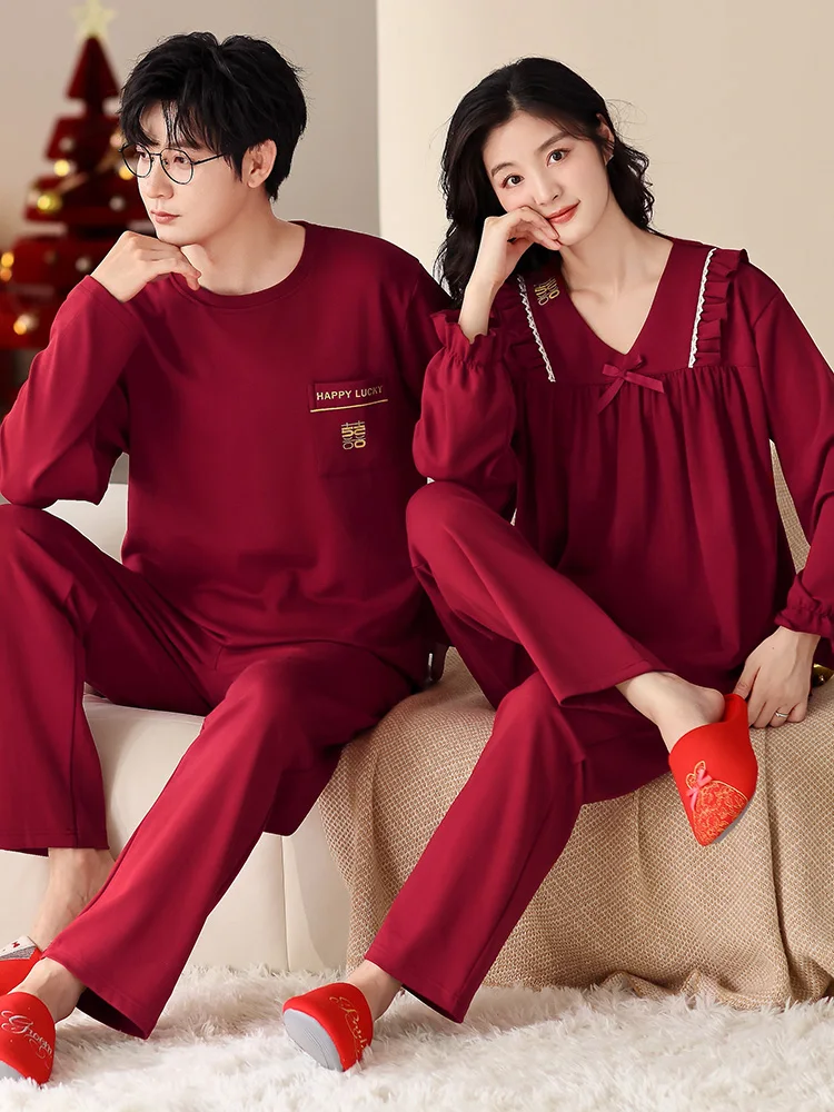 pijamas-de-algodon-rojo-para-parejas-ropa-larga-para-el-hogar-primavera-y-otono-sle-v-ne-ropa-comoda-y-transpirable-para-hombres-y-mujeres