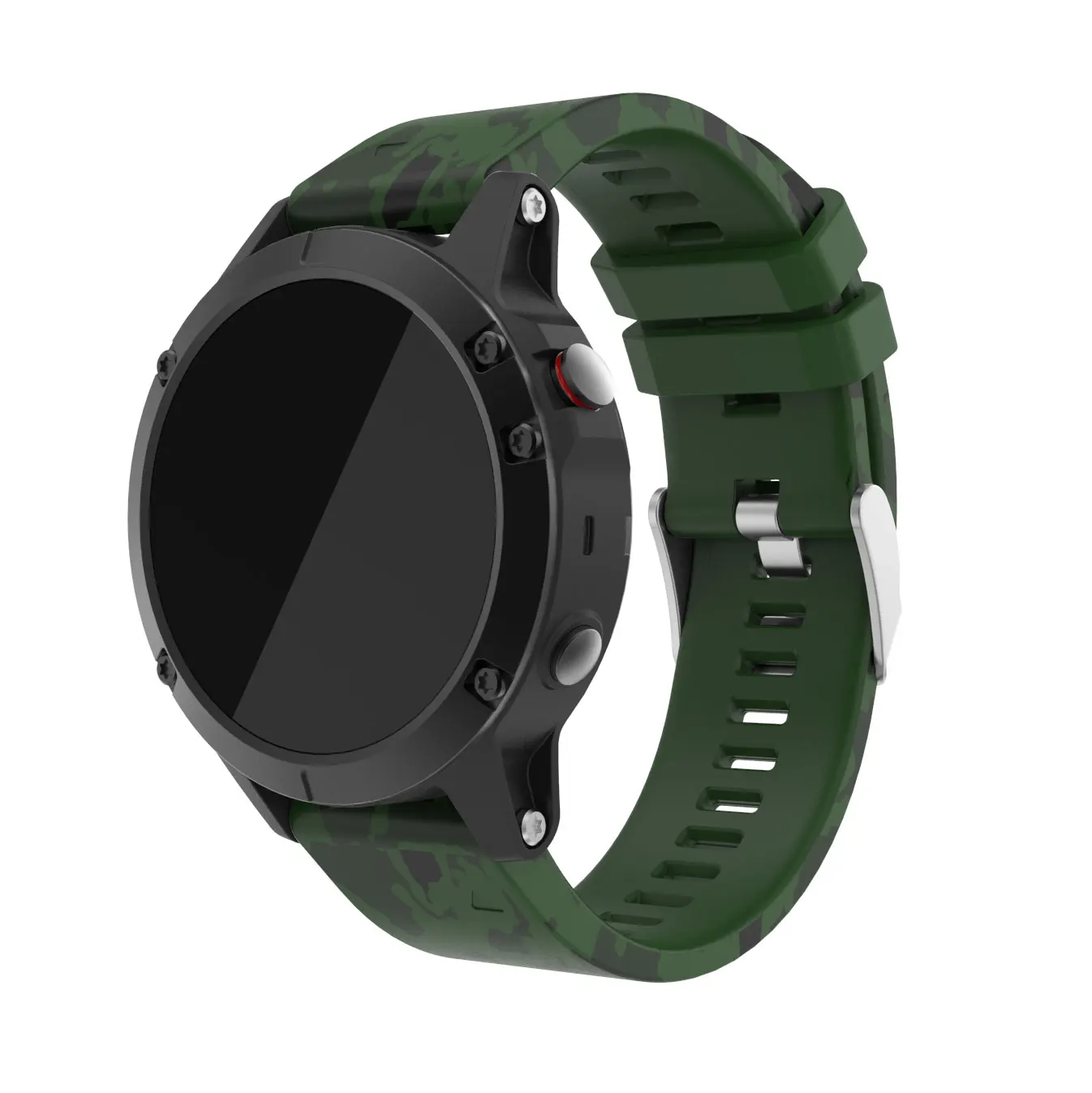 Dây Đeo Cho Garmin Fenix 5 47Mm Đồng Hồ Thông Minh Smartwatch Họa Tiết In Hình Dây Đeo Silicone Vòng Đeo Tay Garmin Fenix 5 In 46Mm 47mm Ban Nhạc Tiếp Liệu