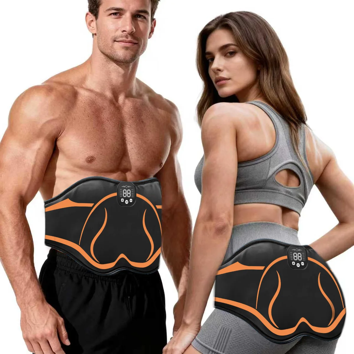 

New Hip Trainer Buttock Massager - Wireless EMS Muscle Stimulator TENS Machine For Home Gym Workout And Deep Pain Relief