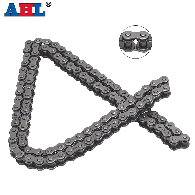 AHL Motorcycle Cam Transmission Driving Roller Chain For HONDA TRX125 FourTrax 125 1985-1988 ATC125M 1986-1987 ATC185 1979-1983