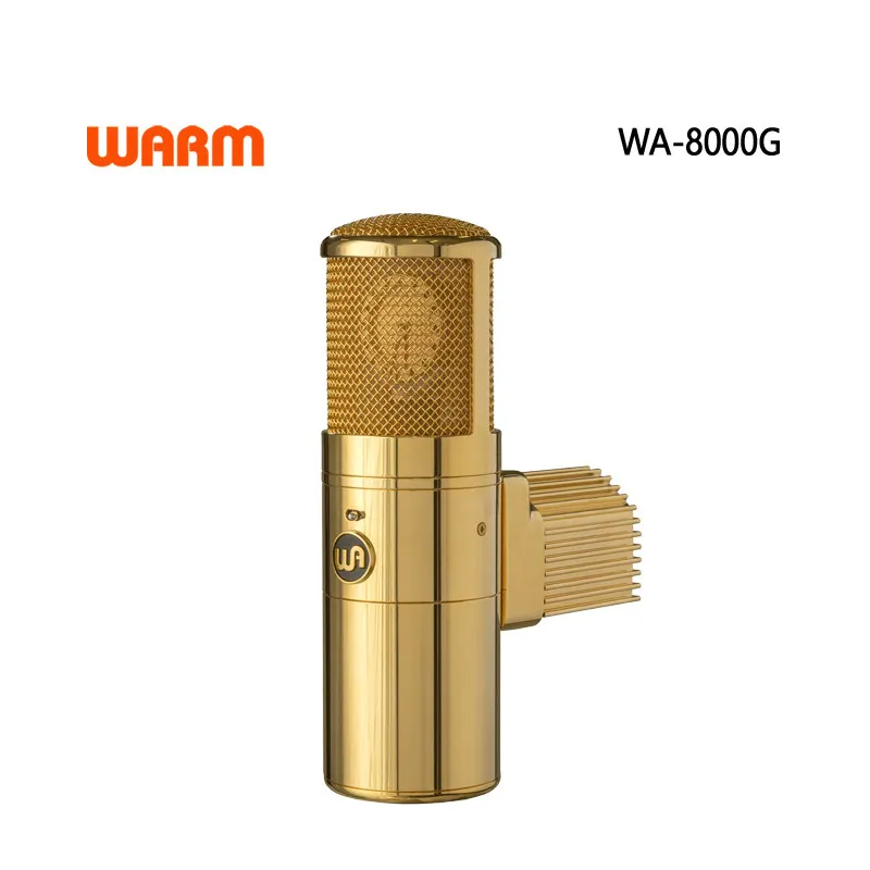 Warm Audio WA-8000G Limited Edition Gold Large Diaphragm Tube Condenser Microphone