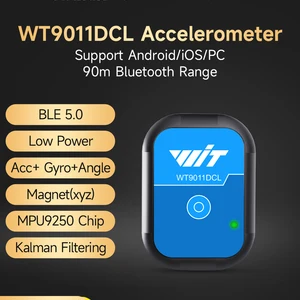 WitMotion WT9011DCL Bluetooth 5.0 Acelerômetro Giroscópio Sensor de Ângulo Bússola Eletrônica Magnetomômetro Inclinômetro para Arduino 10 principais vendas magnetômetro - №3