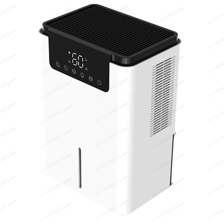 

Portable 2500 ml Dehumidifier 2-in-1 Air Dryer Dehumidifier Silent Small Humidifier 7 Ambient Night Light Household