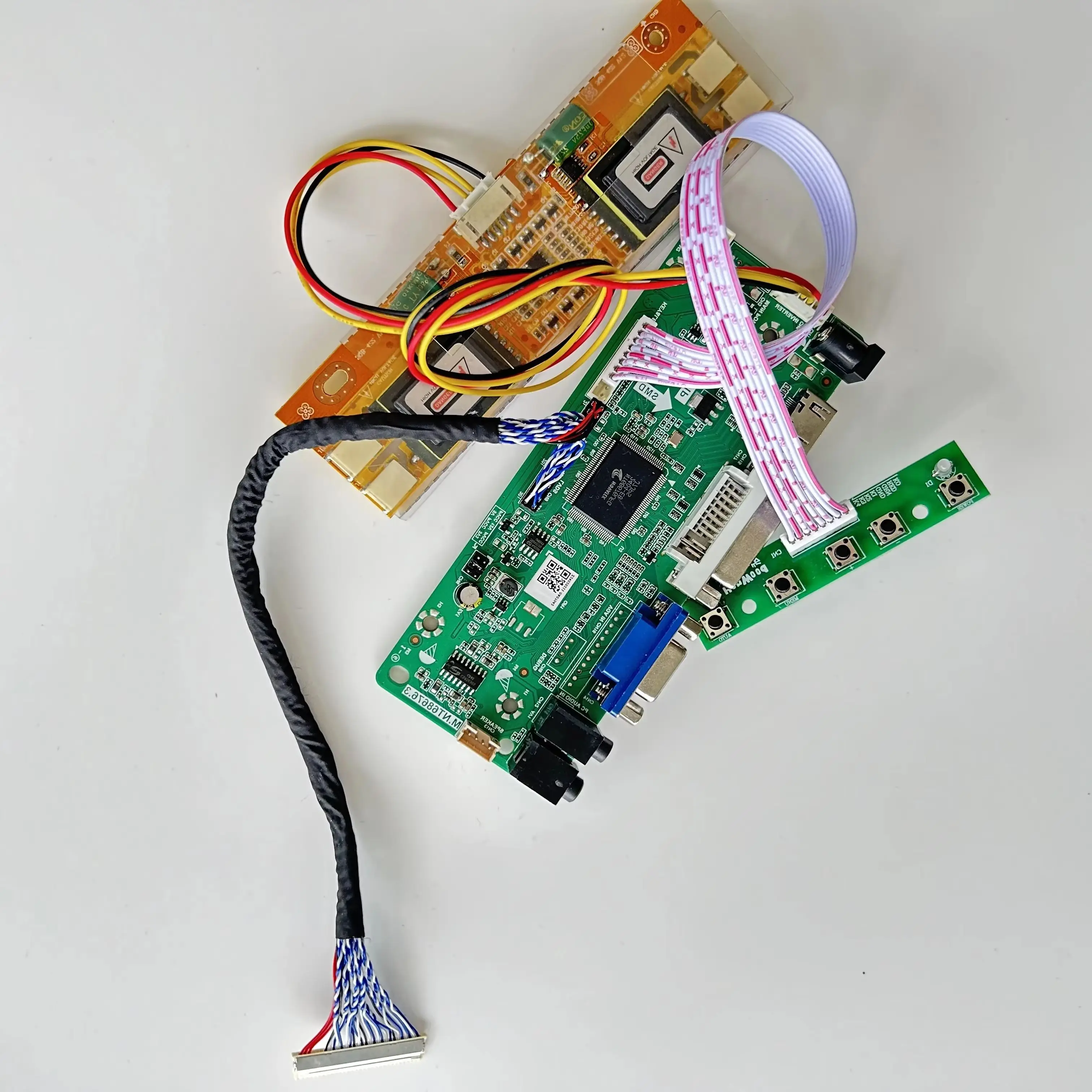 

Controller board M.NT68676 for M270HW01 V0/V1 1920X1080 LCD panel screen 27" monitor display DIY HDMI-compatible VGA DVI