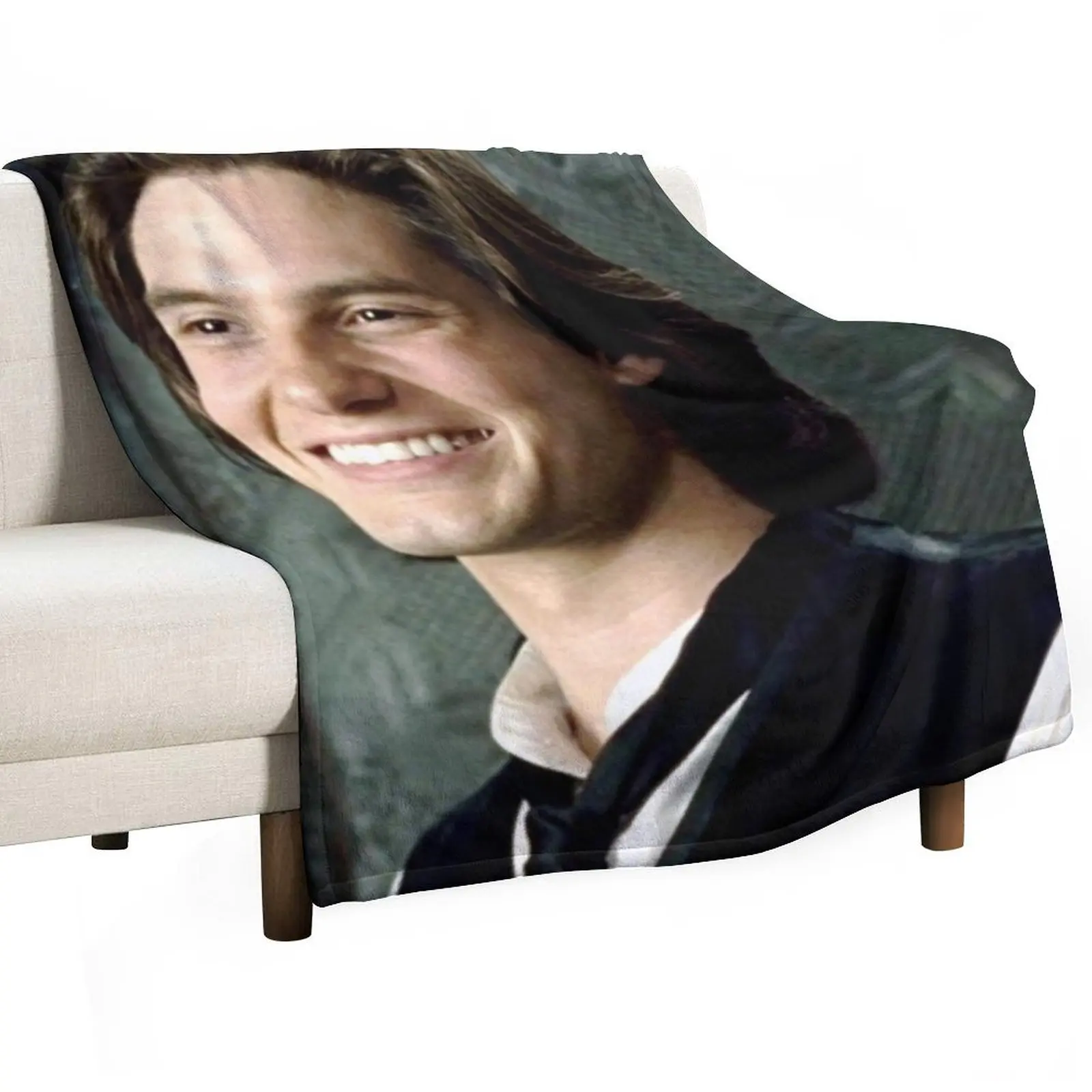 Ben Barnes in The Picture of Dorian Gray Throw Blanket Flannel Fabric Sofa Throw Travel Blankets