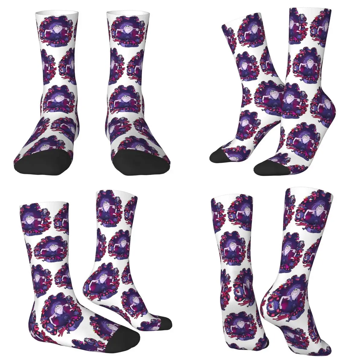 

Носки Madame Mim в стиле Харадзюку, впитывающие пот чулки, всесезонные длинные носки, аксессуары для унисекс, рождественские подарки