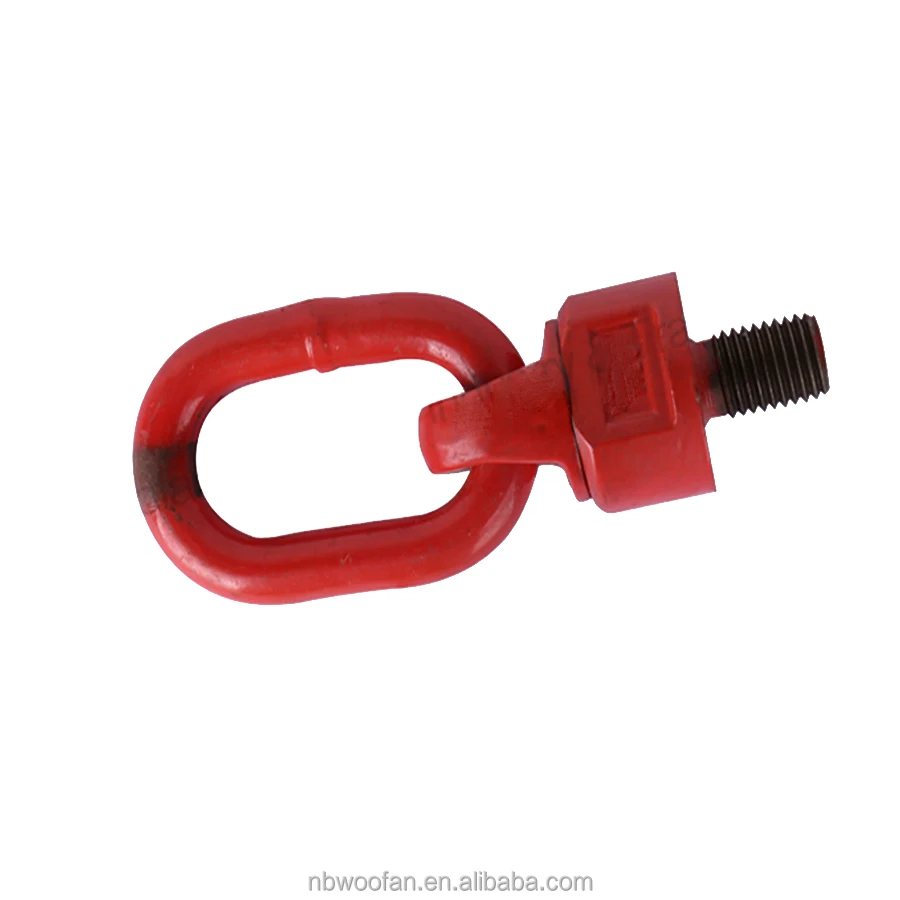 2-4t,Chinese Rigging Hardware Swivel Eye Bolts Lifting Points Rotating Swivel Lifting Eye For Industrial Safety