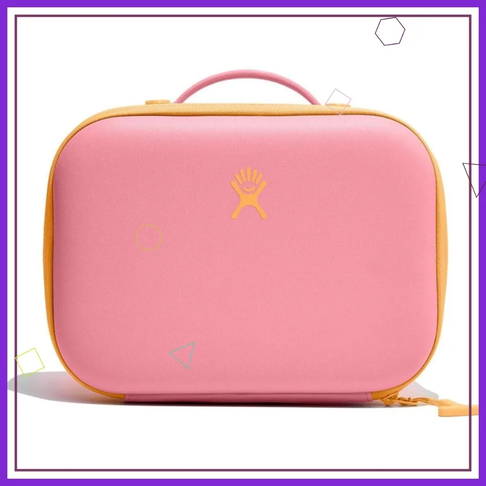 

Insulated Kids Lunch Box for School - Keeps Food Fresh, Easy to Clean, Durable Pink Design