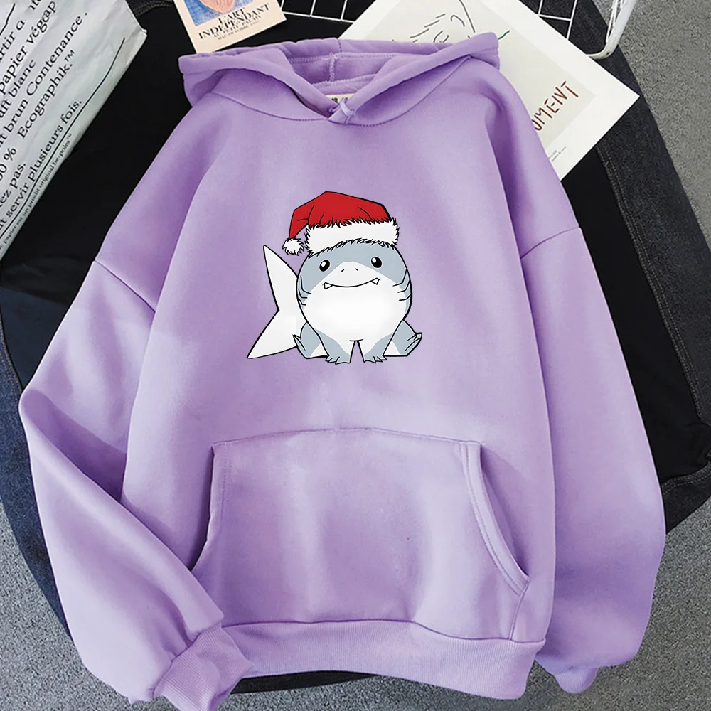 Jeff The Landshark Hoodies With Pocket Cute Harajuku Kawaii Sweatshirt Funko Pop Comfortable Clothes Moletom Comic Pullovers