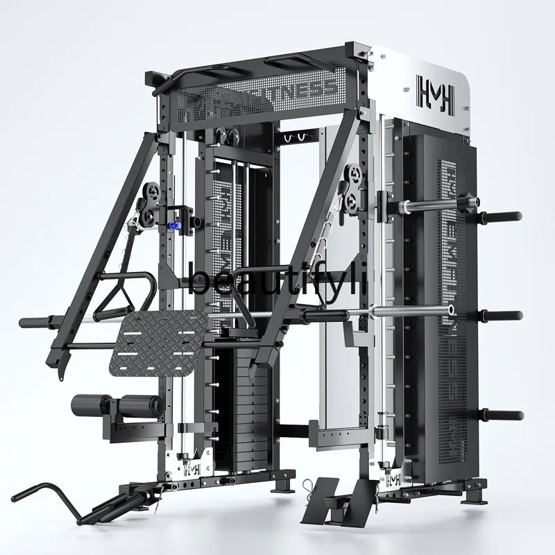

New Multifunctional Indoor Commercial Squat Gym Bench Press Frame Rack