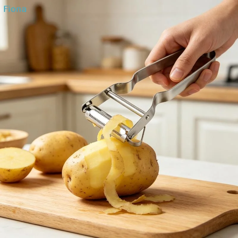 ✔Kitchen Vegetable Fruit Potato Slicer Carrot Peeler Stainless Steel Peeler Multiple-Function Kitchen Accessories