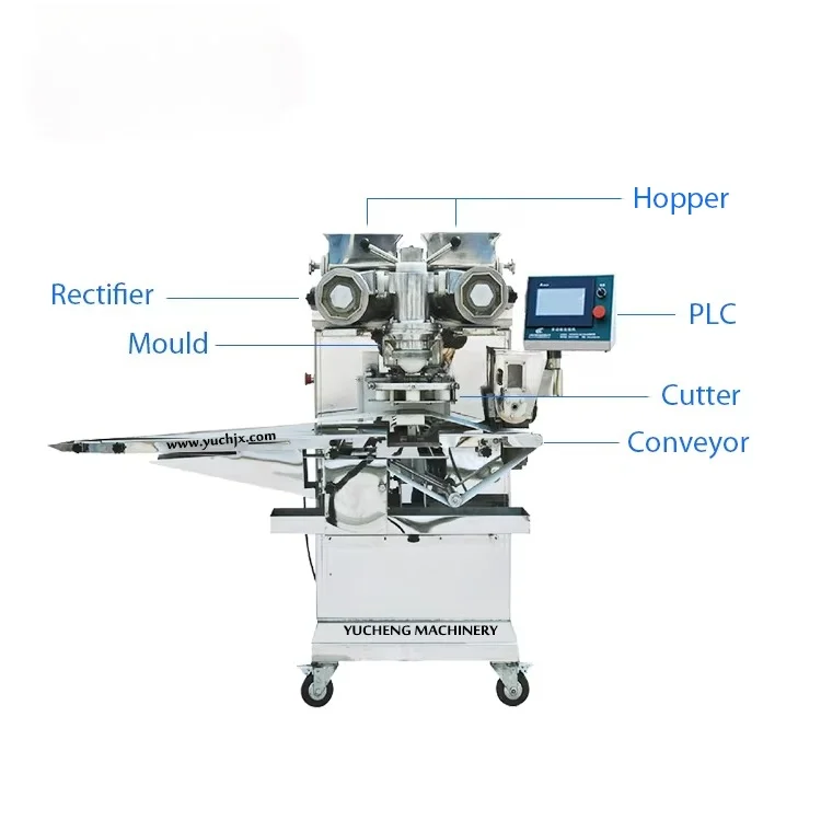 Envoltura automática multifuncional de croquetas de verduras con máquina cortadora