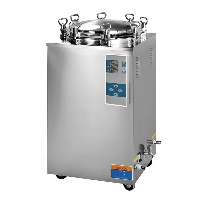 

Stainless steel high-pressure vertical steam sterilizer Laboratory autoclave equipment, medical machinery