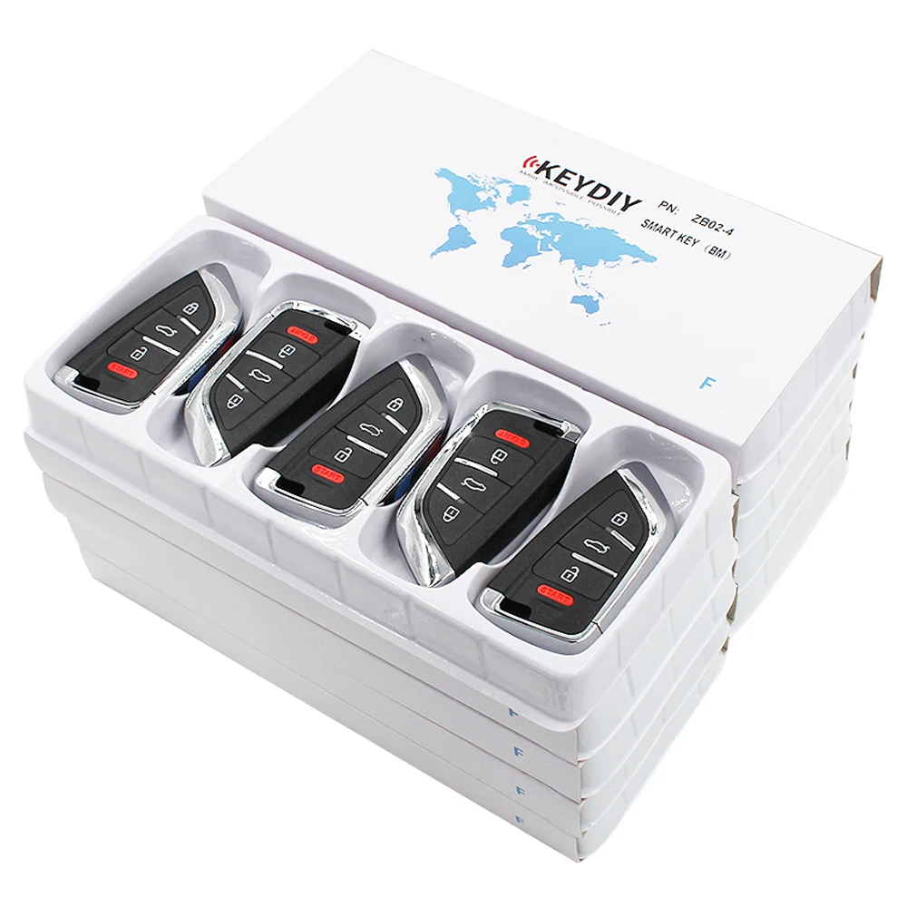 Kluczyk uniwersalny inteligentny klucz ZB02-4 + ZB15 + ZB28 dla KD-X2 KD900 Mini KD kluczyk zdalna wymiana pasował do ponad 2000 modeli