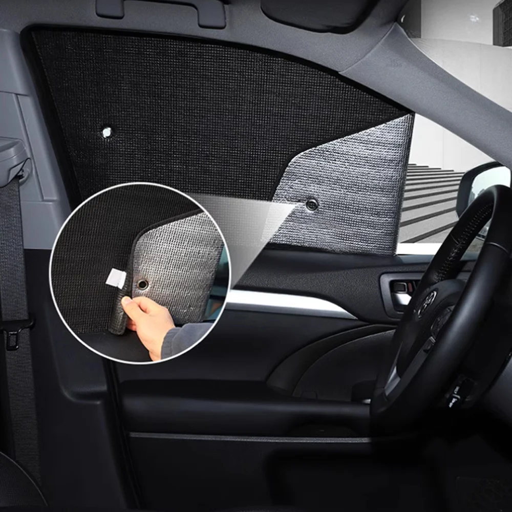 Car Window Sunshade For Volkswagen Caddy 2K VW Maxi MK3 2004~2019 Anti-UV Visor Cover Shade Interior Parts Accessories 2010 2016 view 4