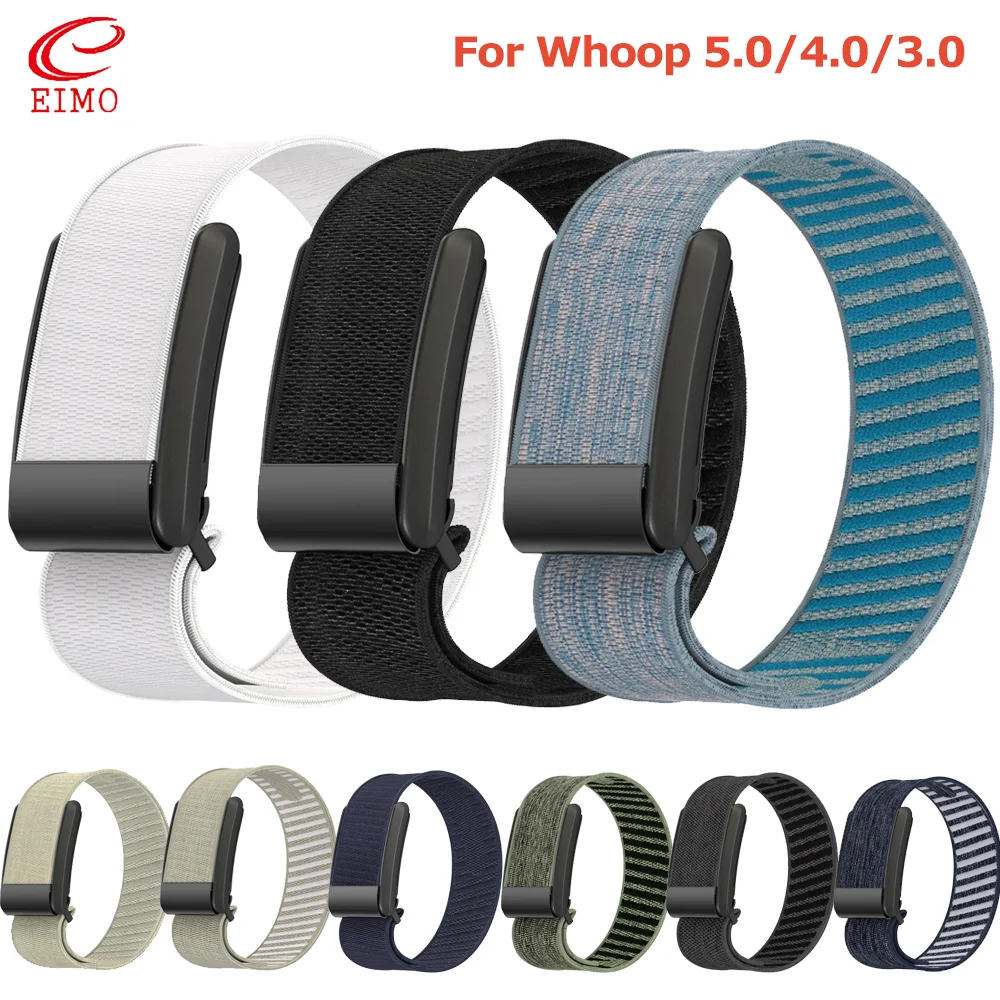 

Nylon Strap for Whoop 5.0 4.0 3.0 Band Sport Stretchy watch bracelet correa elastic belt replacement for Whoop 5.0 4.0 3.0 strap