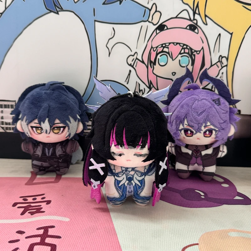 Genshin Impact Columbina Flins Durin Doll 10cm Pendant Toy Pendant Keychain Cartoon Game Anime Cosplay Kids Gift
