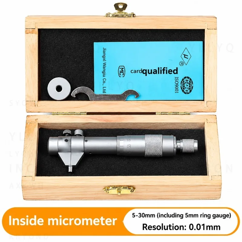 Inside Micrometer 5-30mm 25-50mm 50-75mm 75-100mm Precision Measuring Tool for Inner Hole Measurement Engineering Equipment
