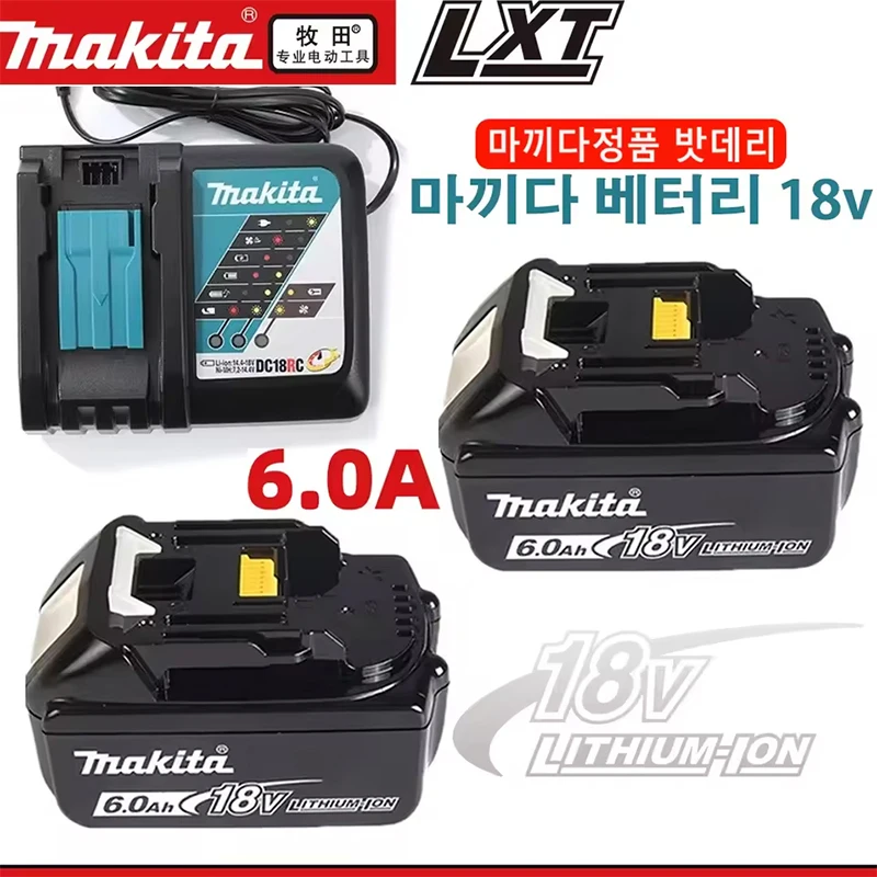 

100% Genuine Makita BL1860 BL1850B BL1850 BL1840 BL1830 Screwdriver Battery & Charger 18v Replacement Power Tool Batteries.