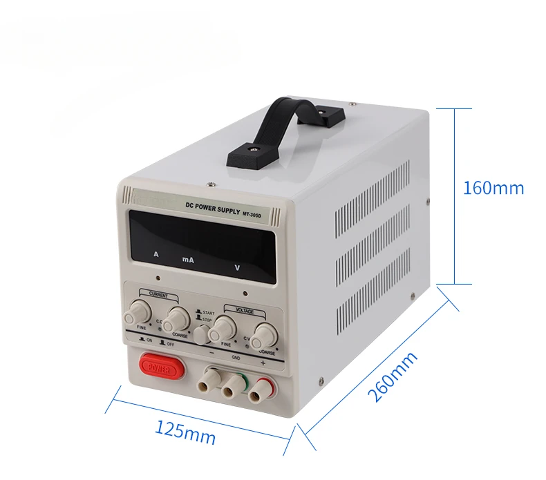 

Digital Display Linear Maintenance Power Supply 15v3a 15v5a Adjustable DC Stabilized Power Supply 60v1a 30v2a