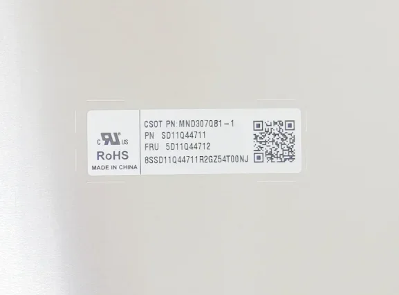 

MND307QB1-1 1920x1200 13.3'' Laptop Touch LCD Screen Panel Matrix For Lenovo ThinkPad X13 Gen 6 L13 Gen 6