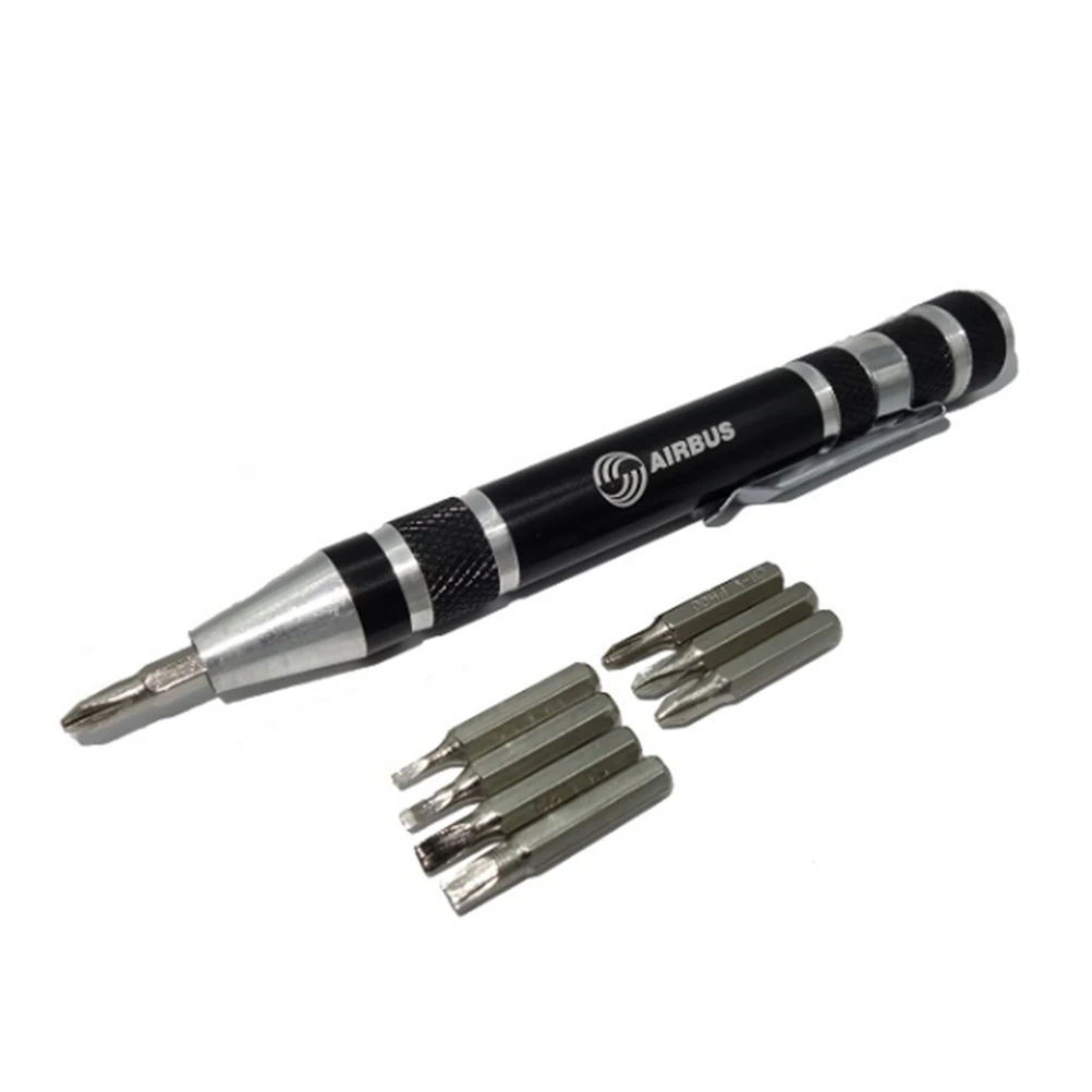 

Multifunction Screwdriver Pen Set Engraved Pattern Compact Portable Precision Tool Aluminum Alloy Drivers Bits Non Slip