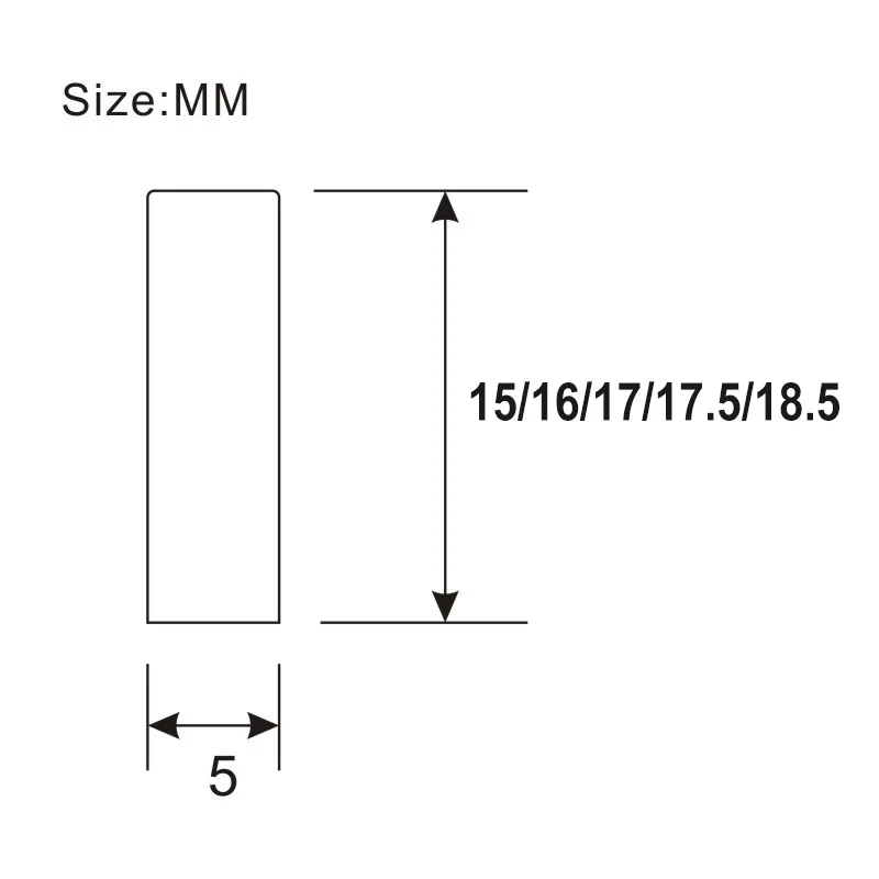 6/24pcs Alnico III Polepiece Slug D5x15/16/17/17.5/18.5mm Alnico 3 Electric Guitar Bass Pickup Slug Pole Pickup Magnet Slug Rods