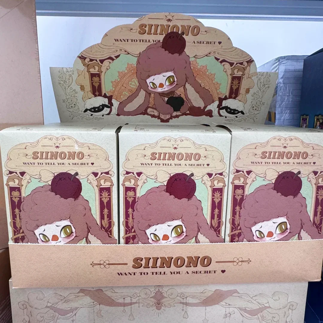 

oberono Want To Tell You A Secret Series Виниловая плюшевая слепая коробка Ovoono Сумка-сюрприз Подвеска Готическая кукла Брелок Украшение Игрушка