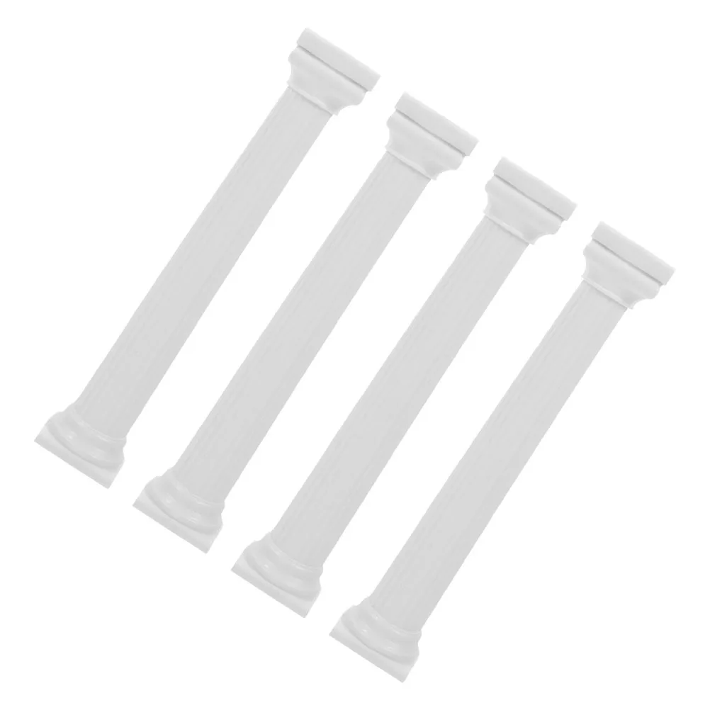 

4pcs Cake Support Rod Roman Column Pillar For Layered Cakes Wedding Cake Stand Stable Dessert Table Display Set Kitchen Bar