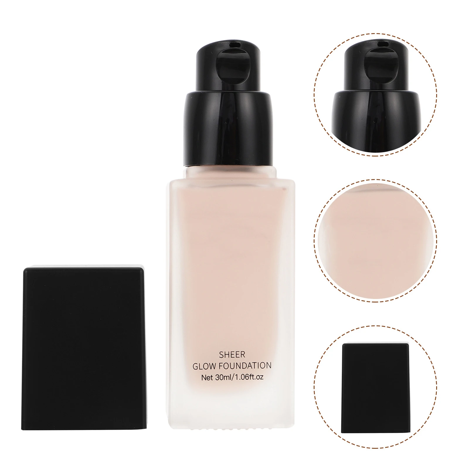 

Moisturizing Sweat Proof Foundation Concealer 30 Ml Nude Long Lasting Women Foundation Natural Finish Coverage