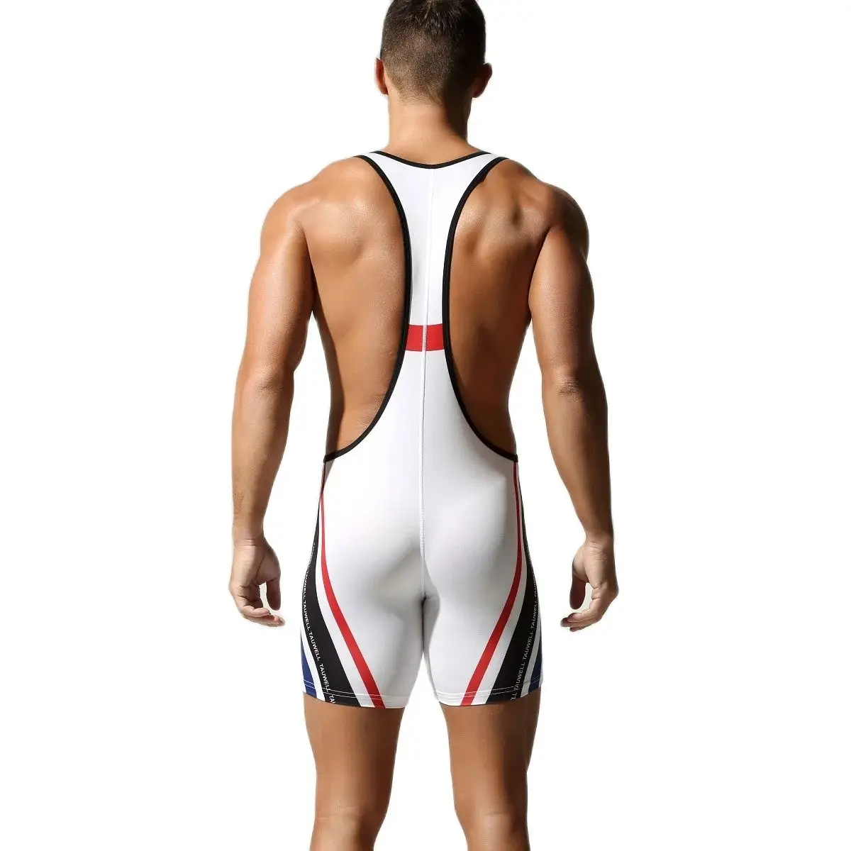 Body moldeador de cuerpo sin costuras para hombre, chaleco de gimnasio de una pieza Sexy, peleles, mono cómodo para el hogar