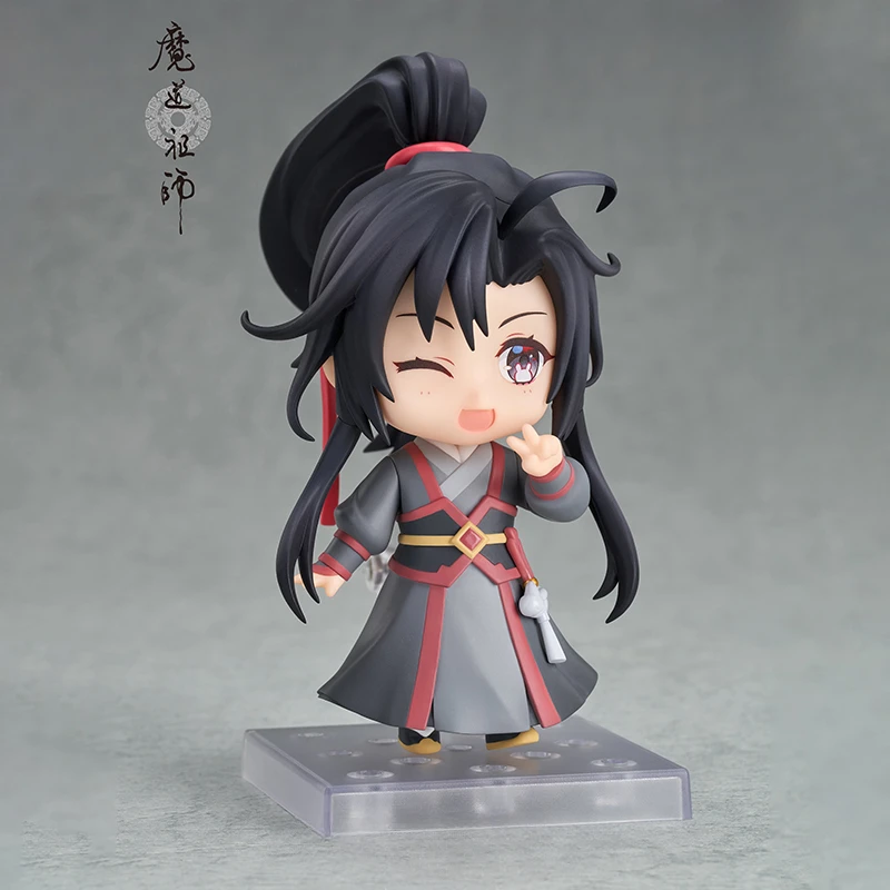 

OrIginal Wei Wuxian Anime MO DAO ZU SHI Action Figure Toys Year of The Rabbit Exclusive QVersion Cartoon Doll Model Kids Gifts