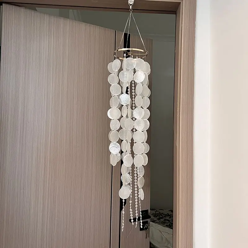 High quality, shell piece wind chime pendant door decoration