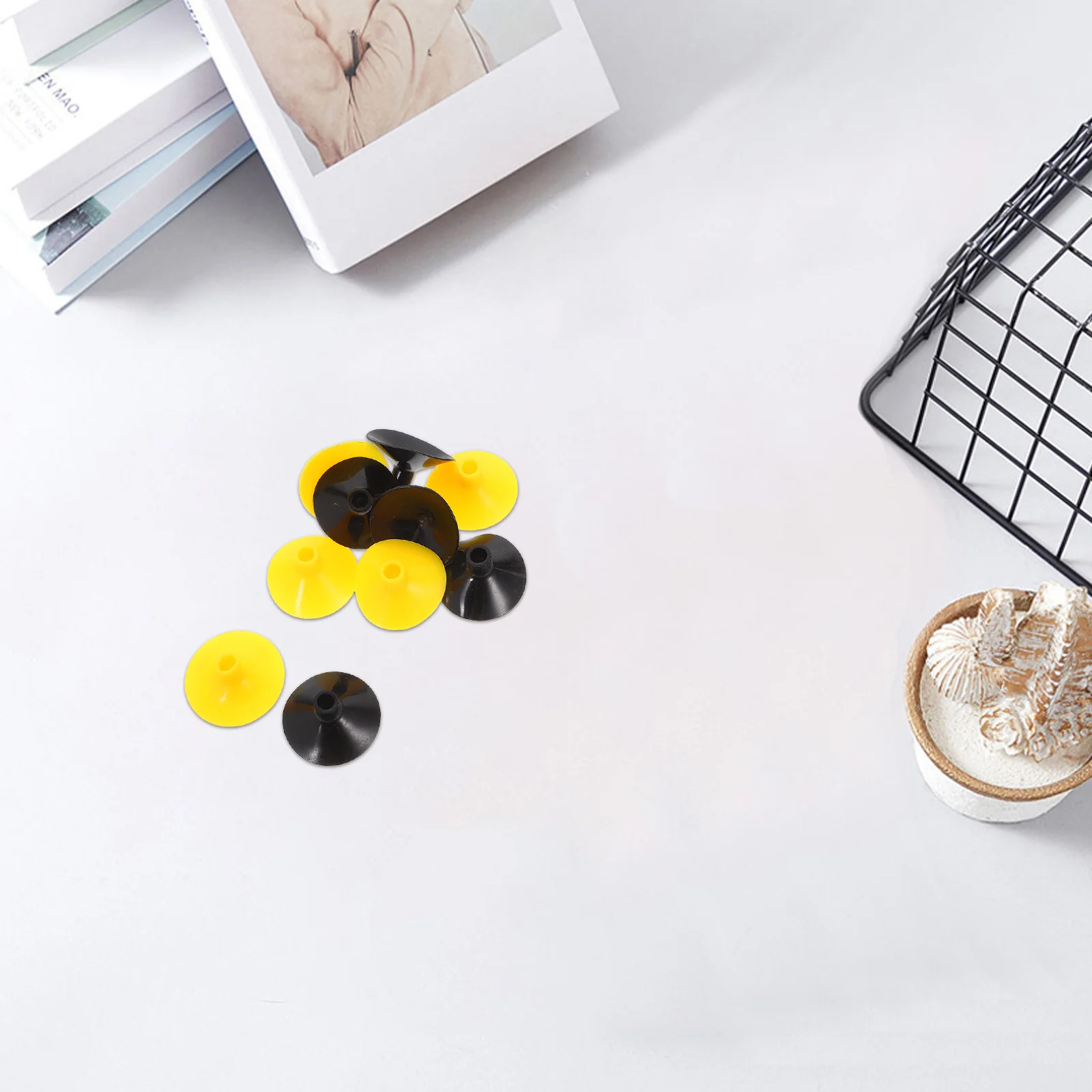 

10pcs Archery Suction Cup Arrows Replacement Tips For Lightweight Durable Target Practice Hunting Bow Accessories Black