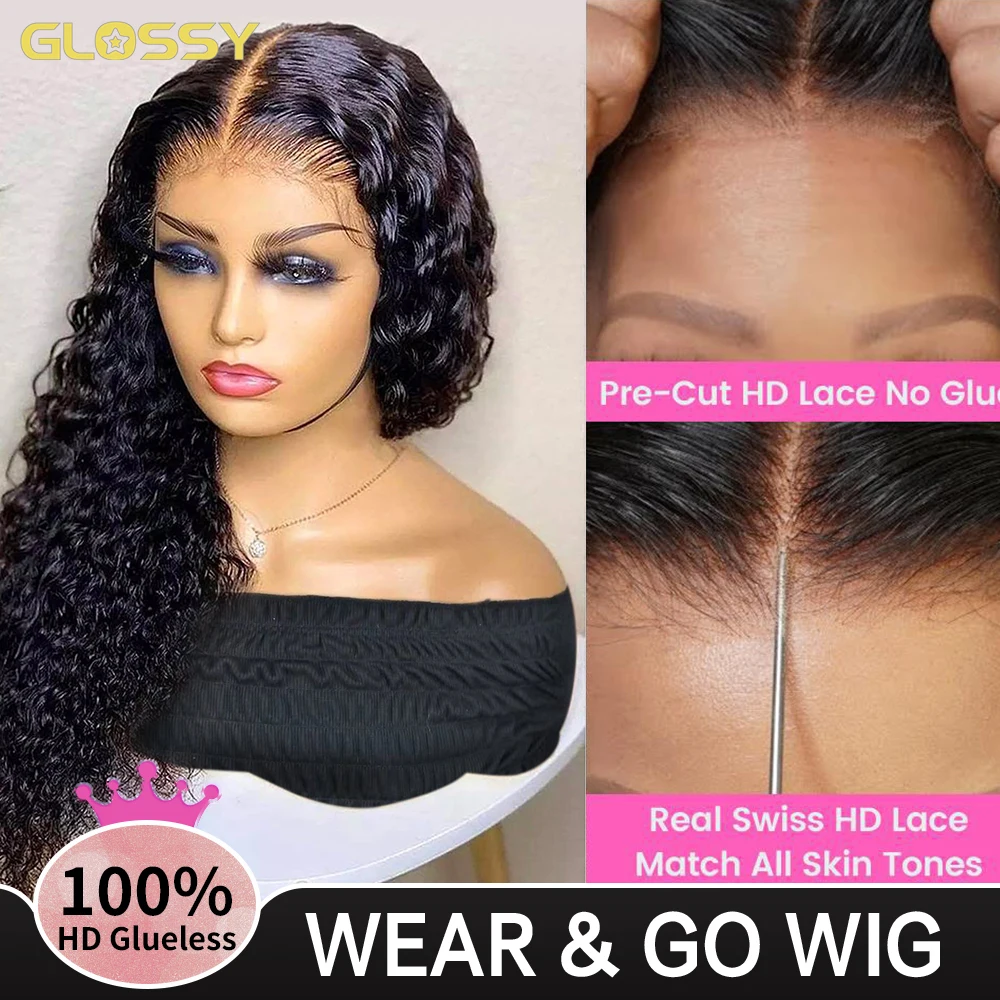 Lace To Human Wear Front Women Go Glueless Wave PrePlucked