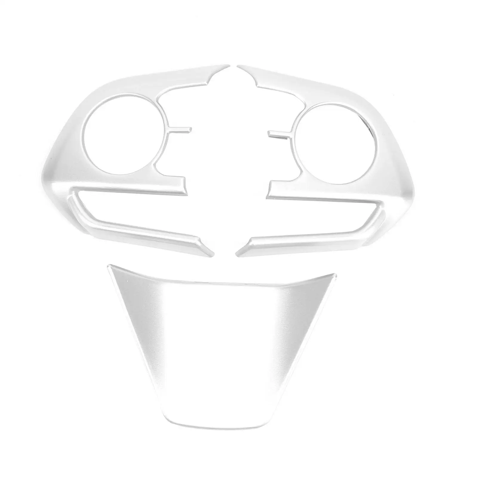 صالح لتويوتا هارير ل فينزا XU80 2020 2021 عجلة توجيه سيارة غطاء إطاري زر التحكم مجموعة الكسوة اكسسوارات السيارات الداخلية #5