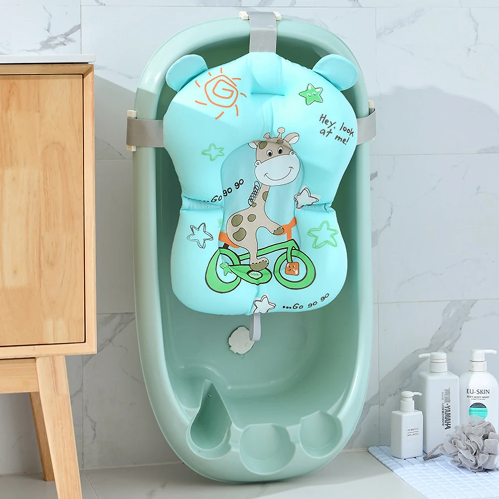 Baby-Duschkissen, rutschfeste Badewanne, Netzmatte, schwimmende Unterlage, Sicherheitskissen, Sitz