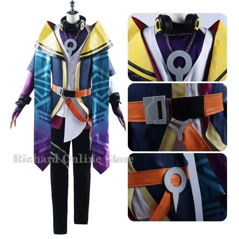 Aphelios Game LOL Cosplay Heartsteel The Weapon Of The Faithful Aphelios Cosplay Costume Game ACG Costume Unisex for Party