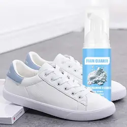 Sneaker Cleaner White Shoe 100ml Gym Shoe Cleaner White Shoes Cleaning Spray Dirt Remover Foam Shoe Cleaner For Mesh Shoes