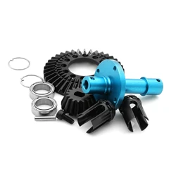 1 Set 1/10 RC Car Metal Front Straight Axis Kit 39T 22047 For TAMIYA XV02 TT02 XM01 1/10 RC Car Accessories Replace Upgrade Part