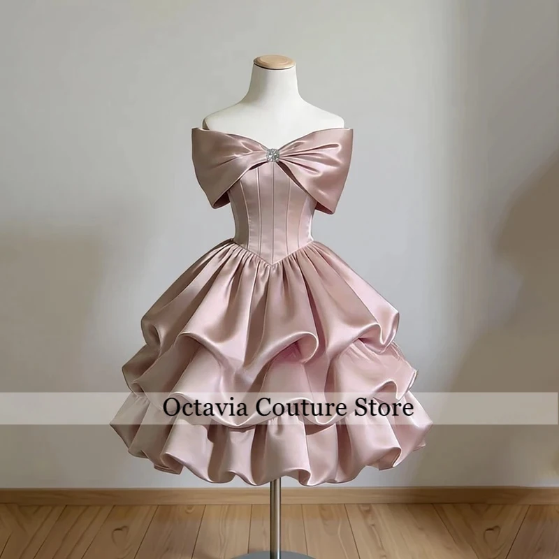 

Tiered Graduation Dress Hot Sale Homecoming Dresses For Teen Customized Sweet 15 16 Mini Evening Prom Gowns graduation dress